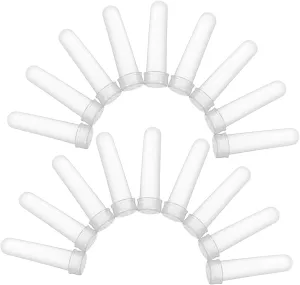Blossom Tube Set 20pcs Plastic Water Vials for Flowers Nutrient Supply Root Cultivation and Orchid Growing Portable User-Friendly