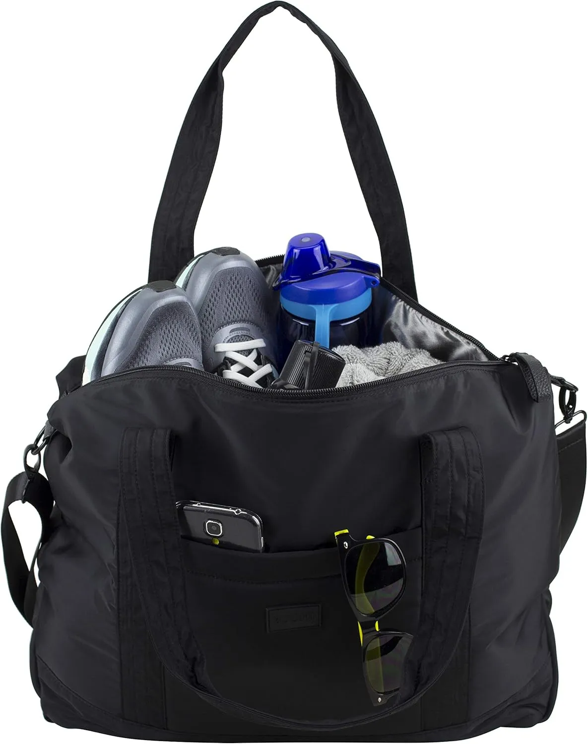 BODHI Metro Soft Puffy Shoulder Bag Travel Duffel Tote Carry on Luggage Sport Weekender Overnight Women For Spirit Airlines