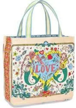 Brighton Mermaid Canvas Tote Siren's song