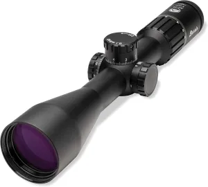 Burris RT Series Long Range Rifle Scope with Side Parallax Adjustment and Front Focal Plane SCR Mil Reticle