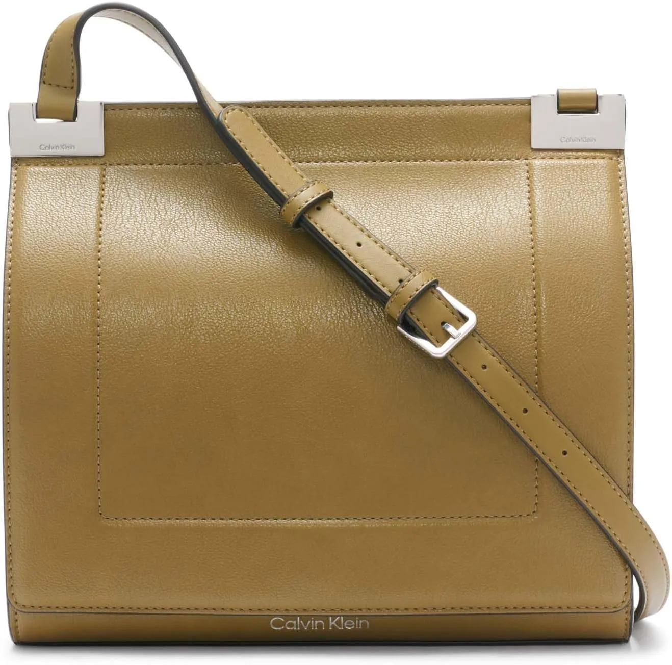 Calvin Klein Palm Organizational Flap Messenger