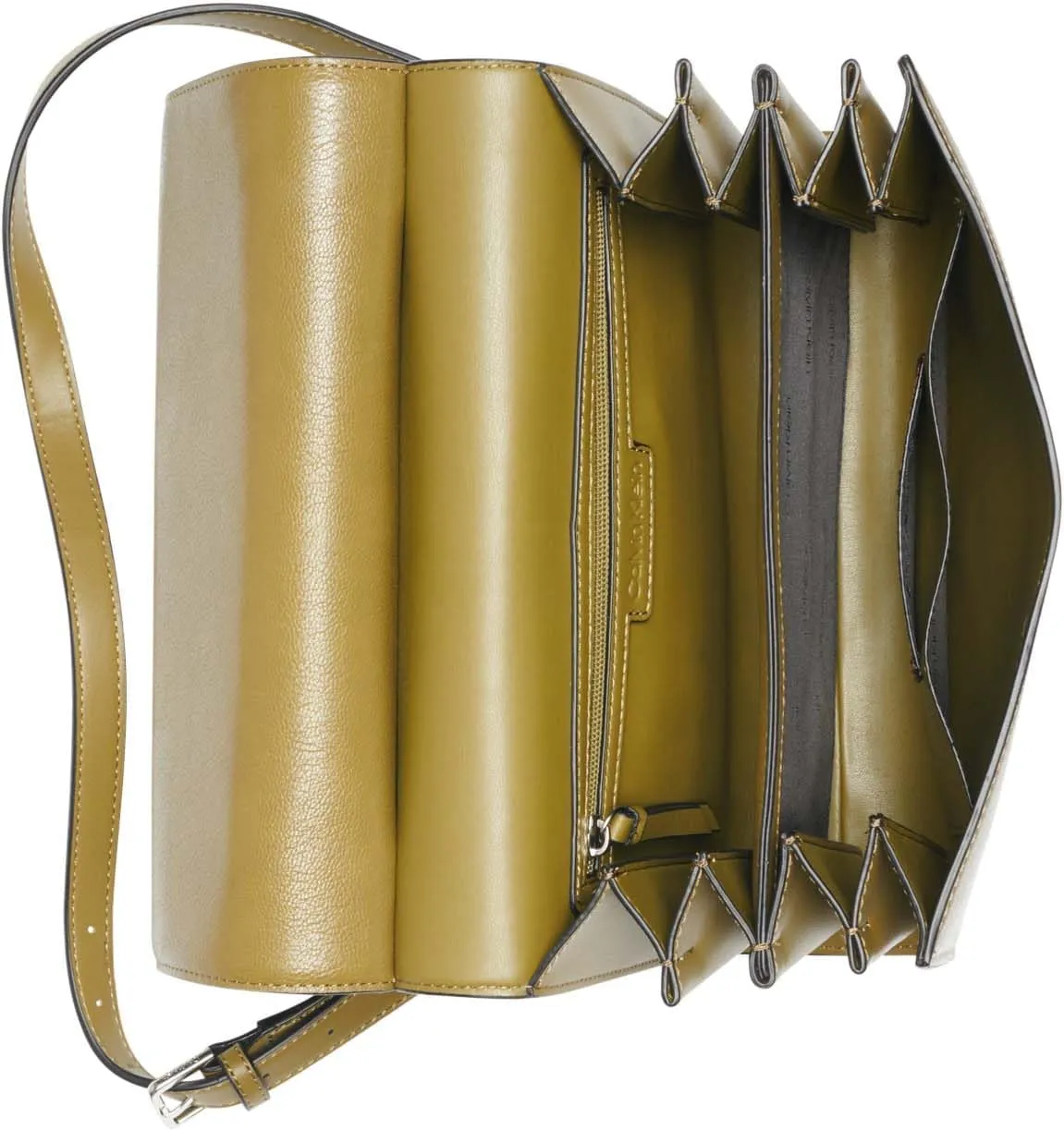 Calvin Klein Palm Organizational Flap Messenger