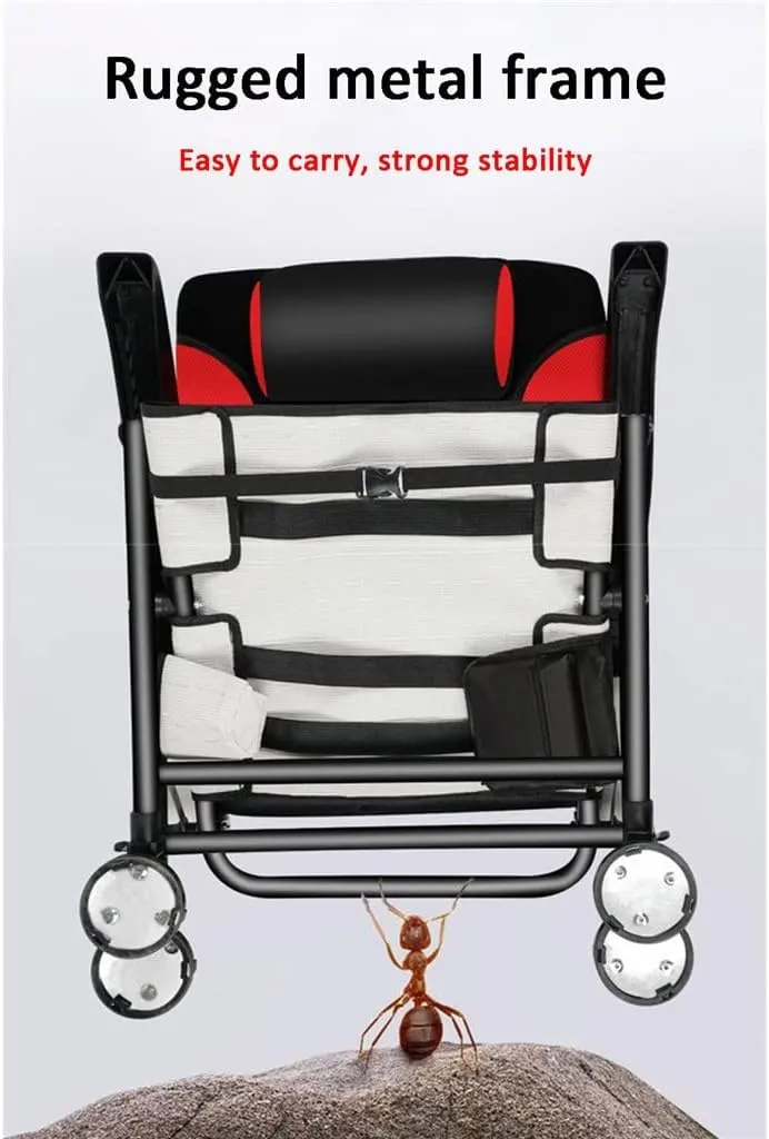 Camping Chairs, Fishing Chair Fishing Stool Outdoor All-Terrain Aluminum Armchair Folding Multi-Functional Portable Fishing Gear Chair/a/As Shown