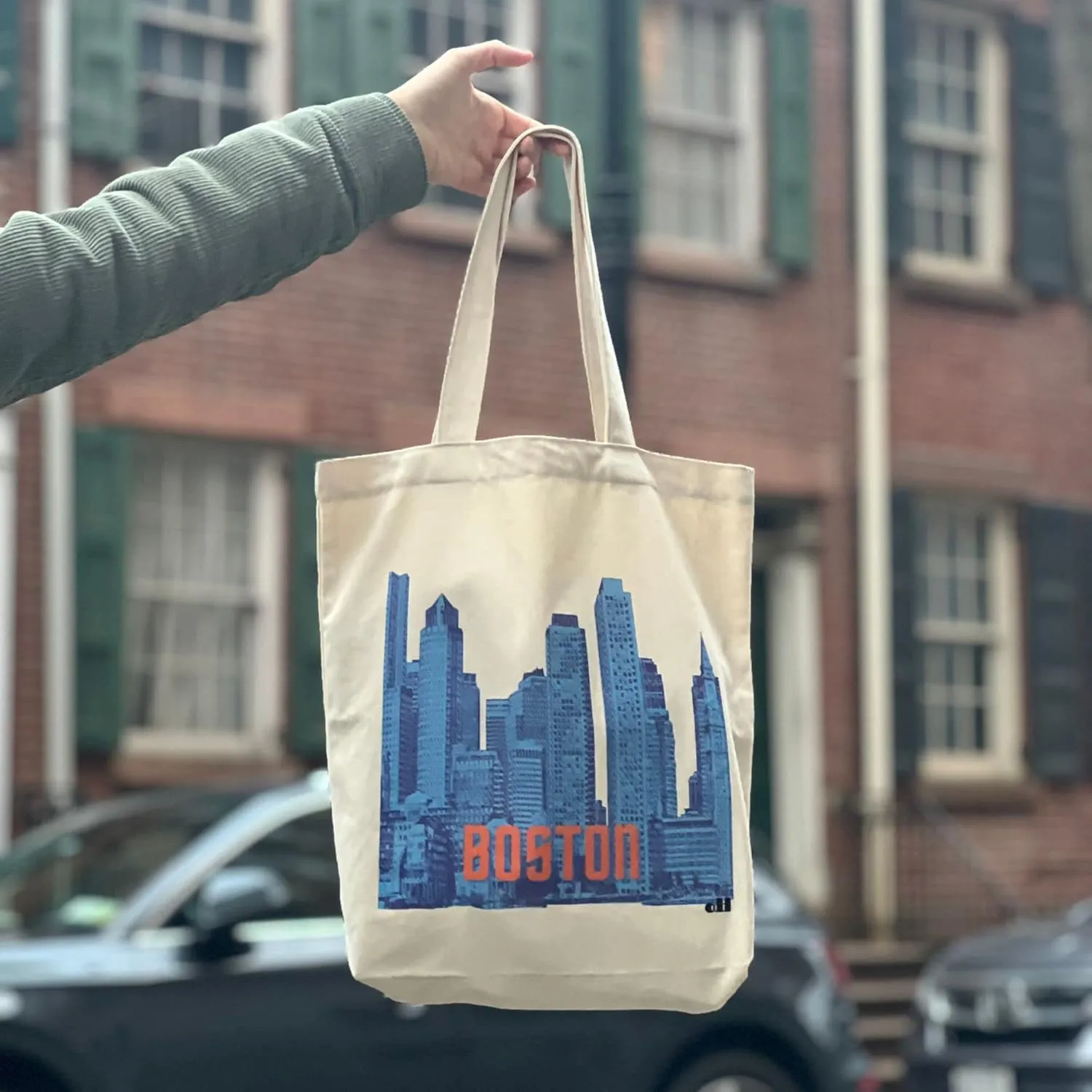 Canvas Tote Bag for Women, Shoulder Laptop Bag for Work, Aesthetic Tote Bag for Everyday, Reusable Shopping Bag
