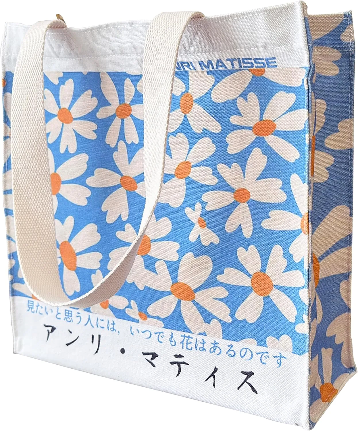 Canvas Tote Bag For Women With Zipper, Durable Portable Reusable Tote Canvas Bag, Tote Bag Aesthetic