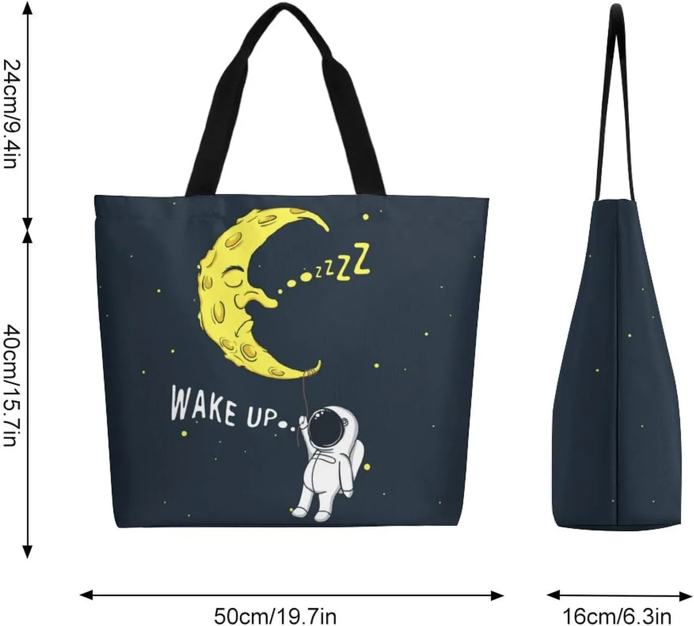 Canvas Tote Bag Large Women Casual Shoulder Bag Handbag Reusable Beach Shopping Grocery Bag For Outdoors