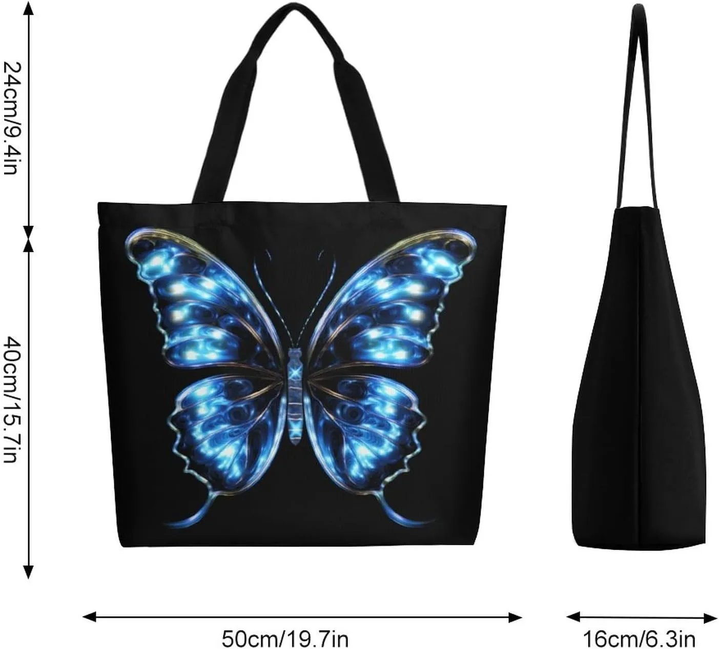 Canvas Tote Bag Large Women Casual Shoulder Bag Handbag Reusable Beach Shopping Grocery Bag For Outdoors