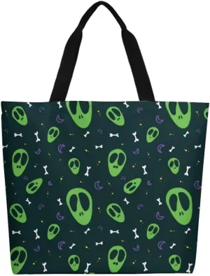 Canvas Tote Bag Large Women Casual Shoulder Bag Handbag Reusable Beach Shopping Grocery Bag For Outdoors