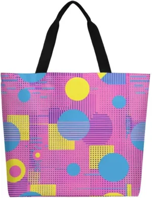 Canvas Tote Bag Large Women Casual Shoulder Bag Handbag Reusable Beach Shopping Grocery Bag For Outdoors
