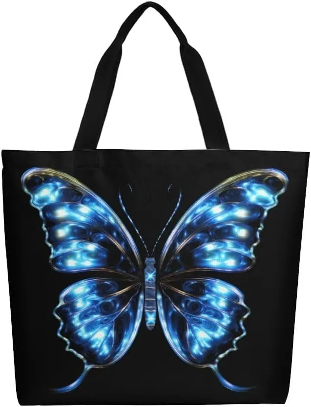 Canvas Tote Bag Large Women Casual Shoulder Bag Handbag Reusable Beach Shopping Grocery Bag For Outdoors