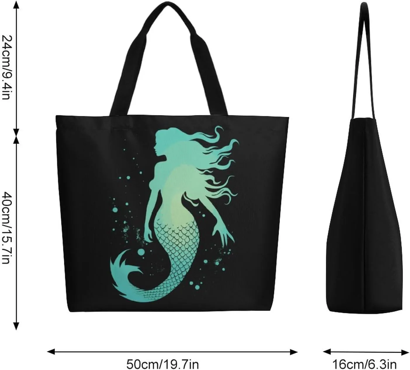 Canvas Tote Bag Large Women Casual Shoulder Bag Handbag Reusable Beach Shopping Grocery Bag For Outdoors