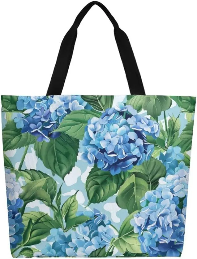 Canvas Tote Bag Large Women Casual Shoulder Bag Handbag Reusable Beach Shopping Grocery Bag For Outdoors