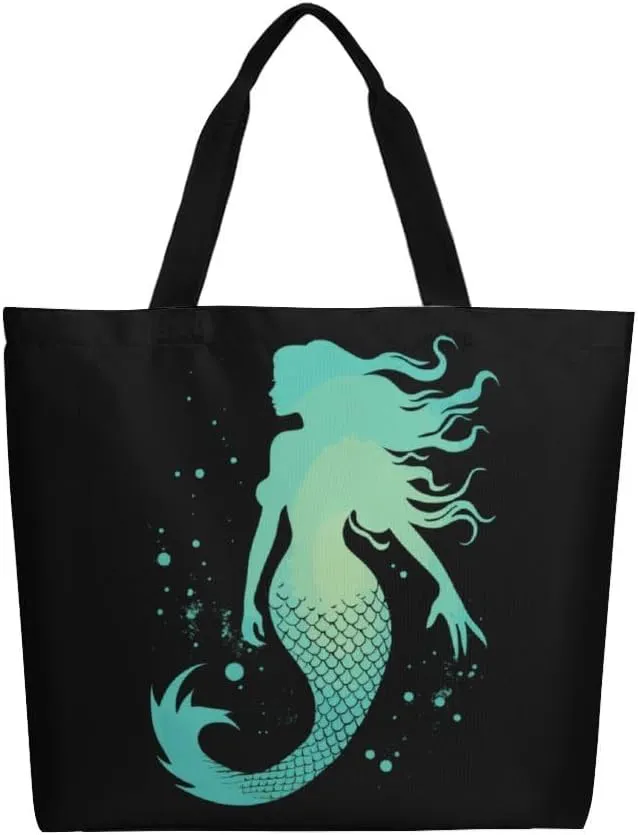 Canvas Tote Bag Large Women Casual Shoulder Bag Handbag Reusable Beach Shopping Grocery Bag For Outdoors