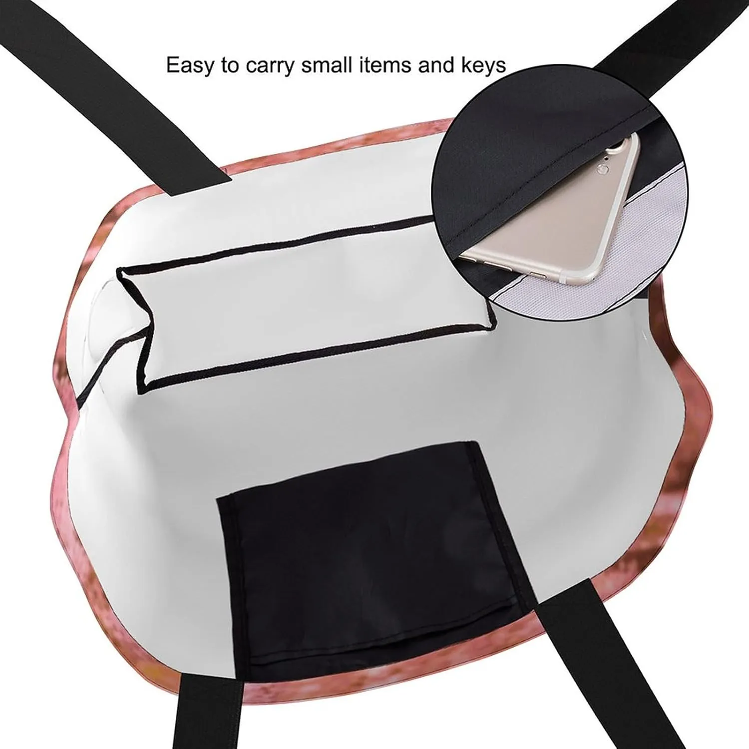 Canvas Tote Bag - Large Women's Casual Shoulder Handbag - Reusable Beach & Shopping Grocery Bag for Outdoors