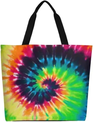 Canvas Tote Bag - Large Women's Casual Shoulder Handbag - Reusable Beach & Shopping Grocery Bag for Outdoors