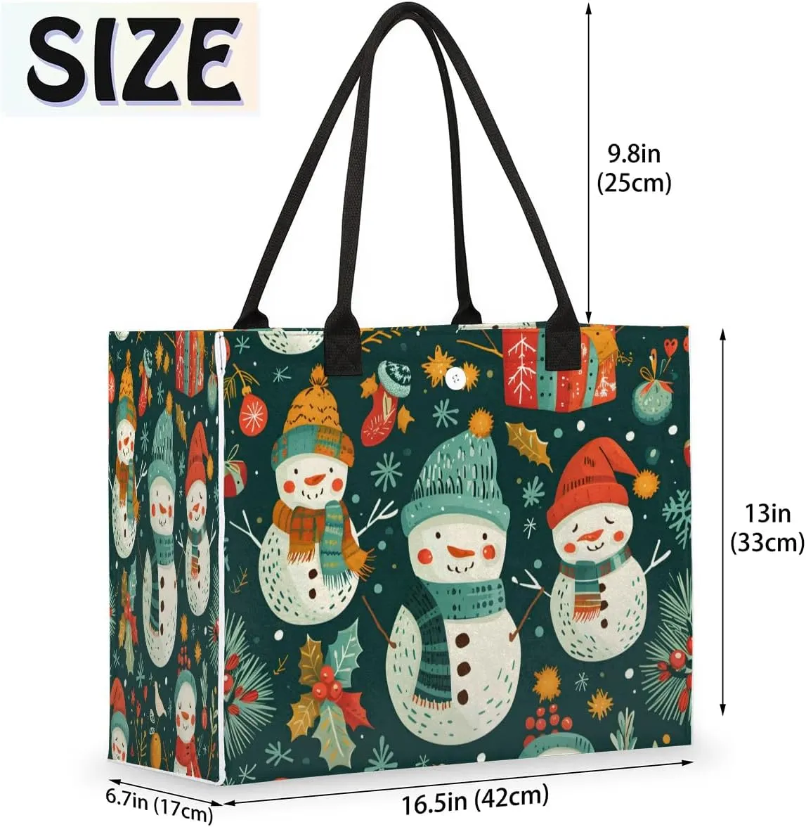 Canvas Tote Bags, Reusable Canvas Bags Use For Grocery Bags, Shopping Bags, Work, Daily Use