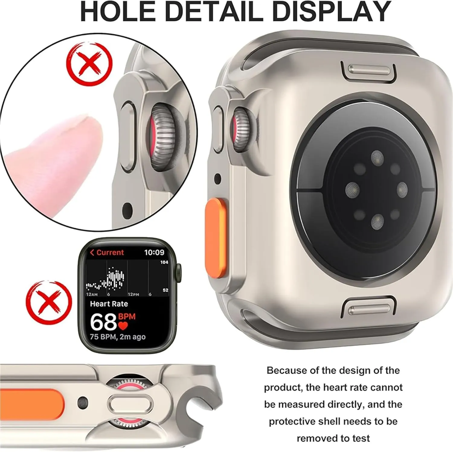 Case for Apple Watch Ultra 10 9 8 7 46mm 42mm 45mm 41mm 44mm 40mm Soft TPU Shockproof Protective Full Bumper Cover for iwatch series 6 5 4 SE Case