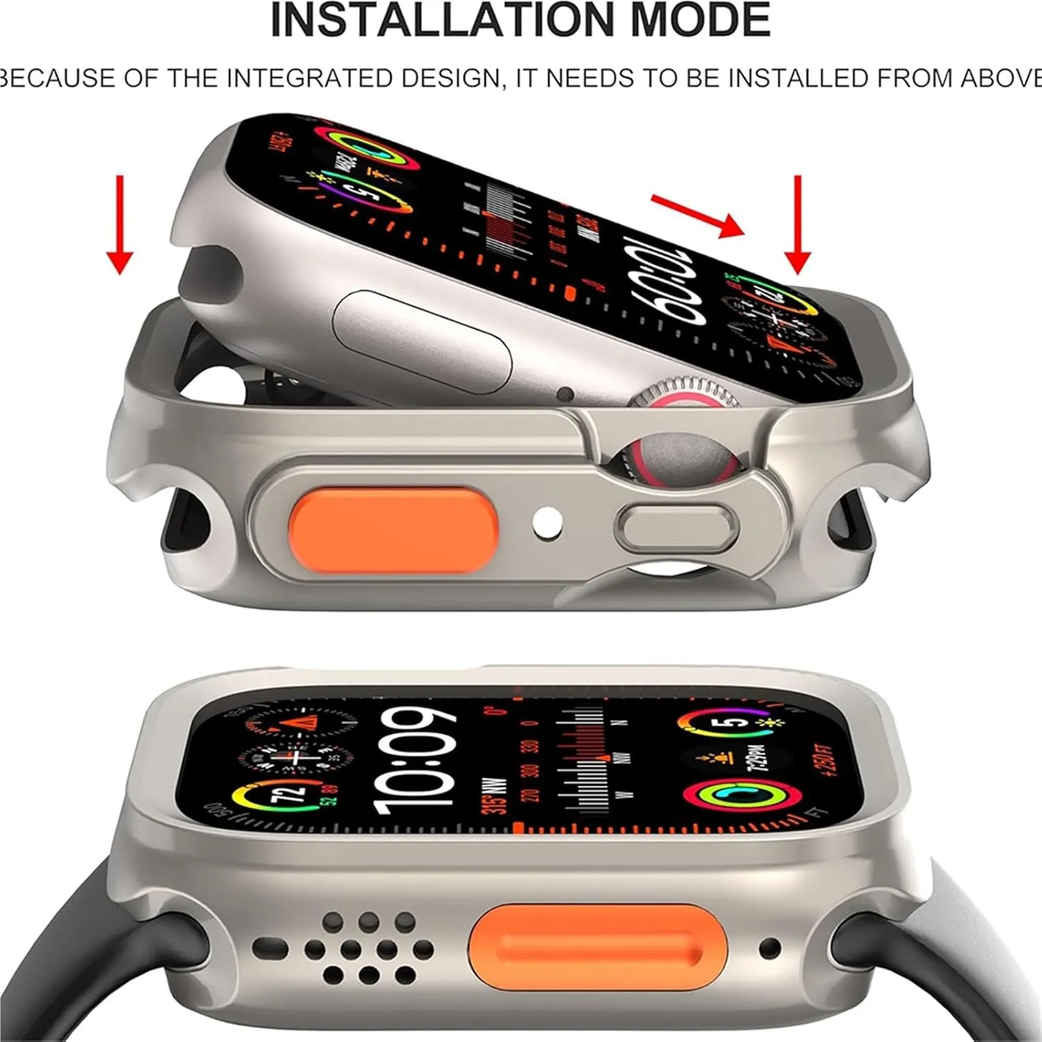 Case for Apple Watch Ultra 10 9 8 7 46mm 42mm 45mm 41mm 44mm 40mm Soft TPU Shockproof Protective Full Bumper Cover for iwatch series 6 5 4 SE Case