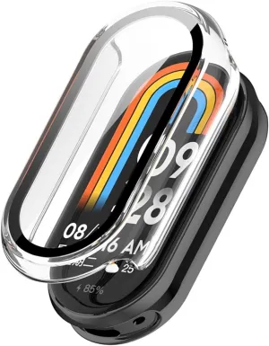 Case Glass For Xiaomi Mi Band 9 Anti Scratch Protective Cover All-around PC Screen Protector Bumper For Mi Band 9 Cover Shell watch Case