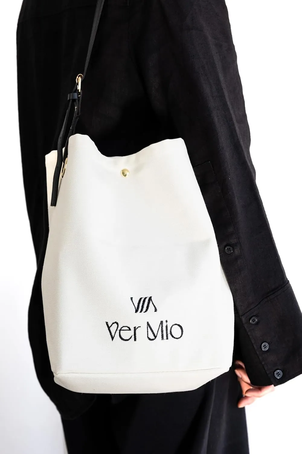 Casual Canvas Tote Bag for Women with Makeup Pouch – Everyday Lightweight Shoulder Handbag, Stylish and Reusable – VerMio