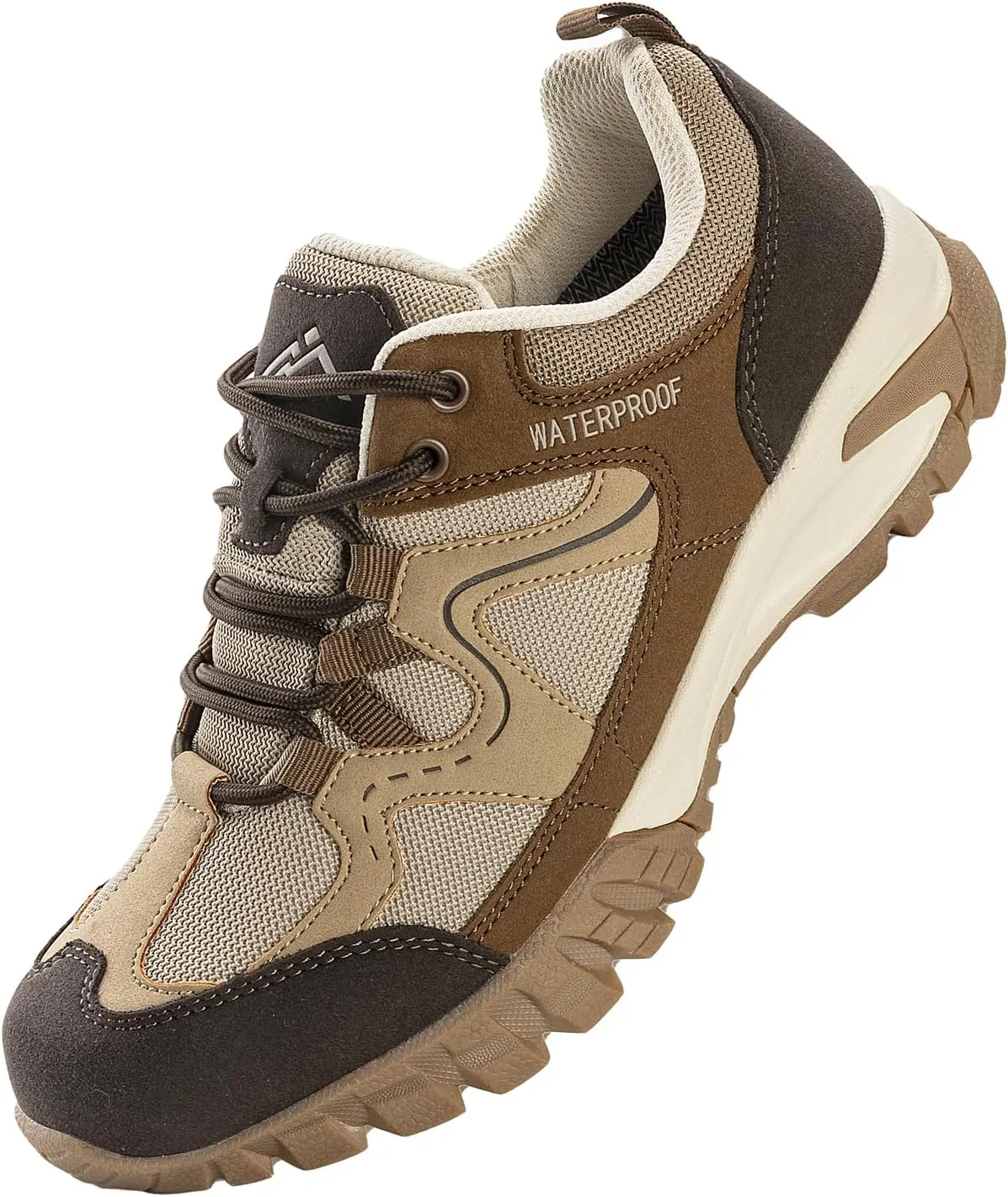 CC-Los Women's Waterproof Hiking Shoes Lightweight Breathable Walking Shoes for Outdoor Climbing Size 5.5-10.5