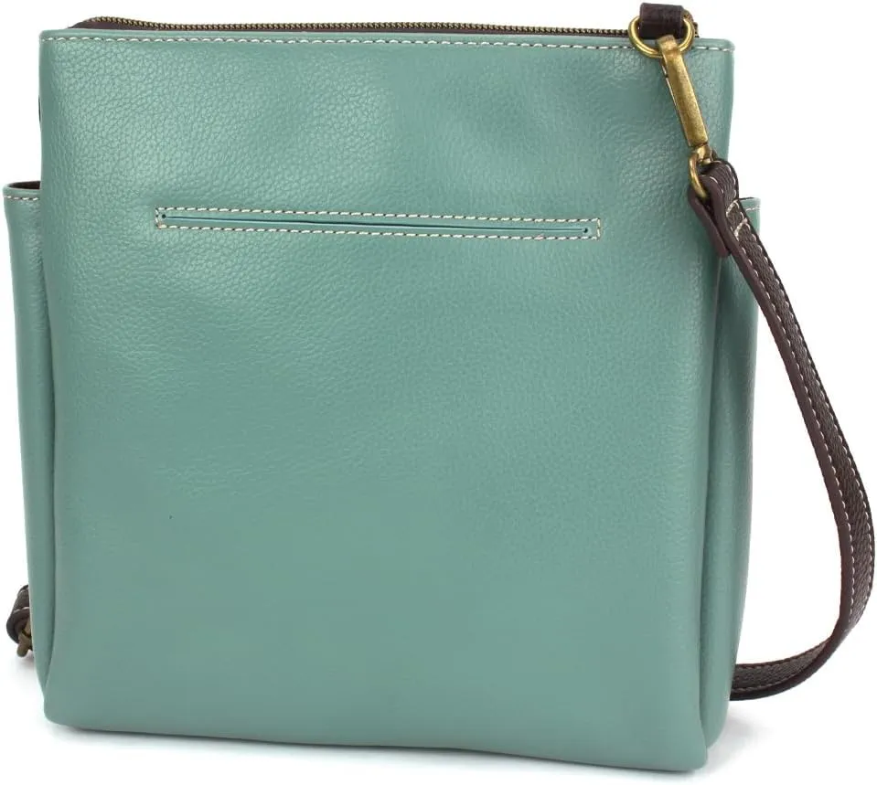 CHALA Merry Messenger RFID Protected Women Faux Leather Shoulder Purse with Adjustable Crossbody Strap