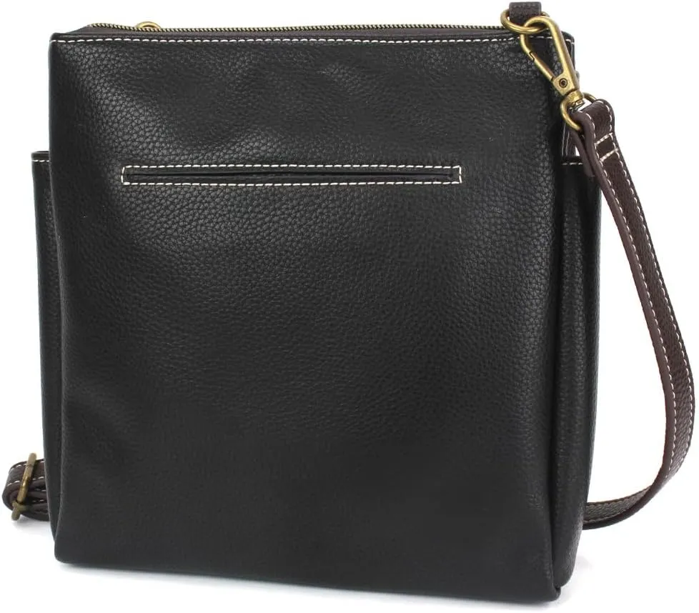 CHALA Merry Messenger RFID Protected Women Faux Leather Shoulder Purse with Adjustable Crossbody Strap