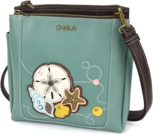 CHALA Merry Messenger RFID Protected Women Faux Leather Shoulder Purse with Adjustable Crossbody Strap