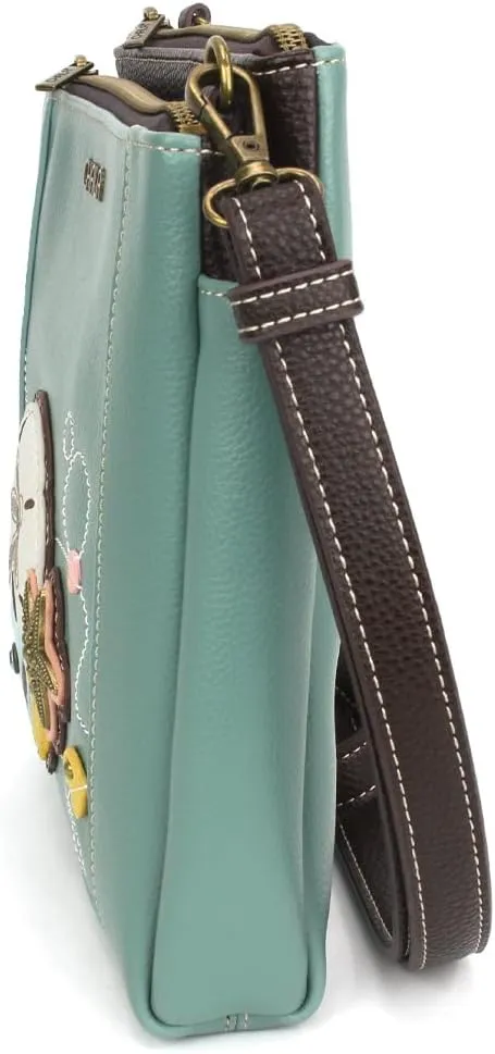 CHALA Merry Messenger RFID Protected Women Faux Leather Shoulder Purse with Adjustable Crossbody Strap