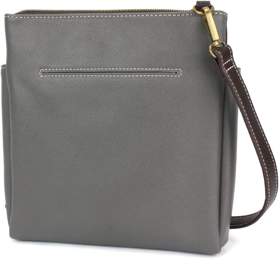 CHALA Merry Messenger RFID Protected Women Faux Leather Shoulder Purse with Adjustable Crossbody Strap