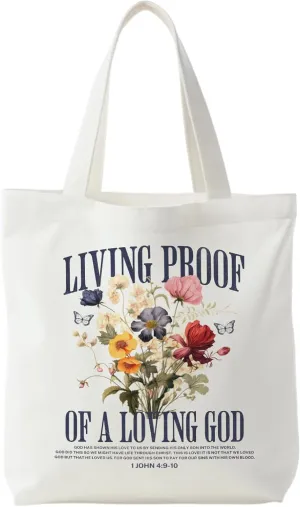 Christian Canvas ote Bag, Christian Bag, Christian Gifts for Women