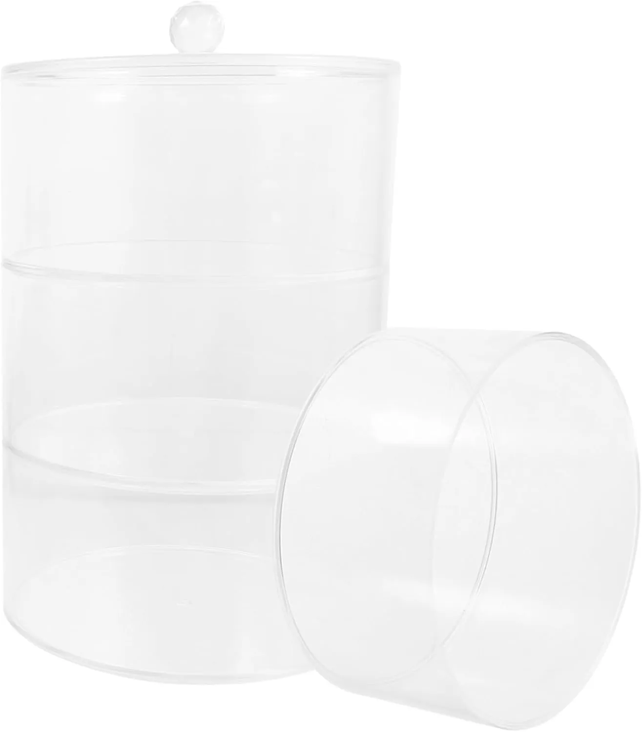 Classic Acrylic Watch Storage Box Modern Jewelry Display Rack Earring Necklace Display Home Store Showcase