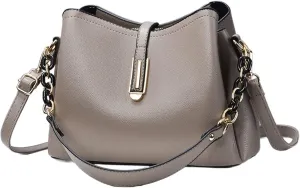 Classic Simple Bucket Bag, Women's Elegant Shoulder Bag, All-Match Bag For Work