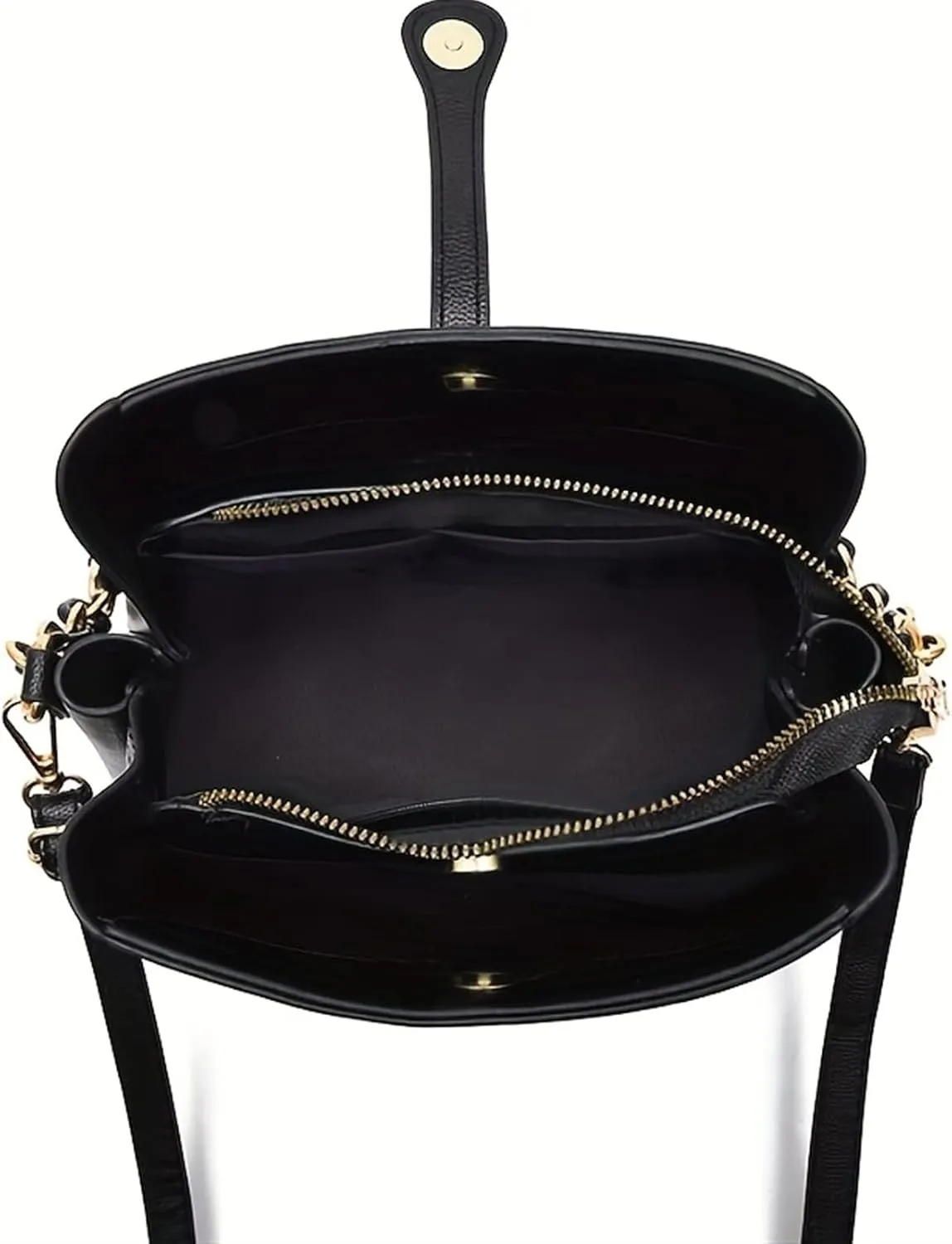 Classic Simple Bucket Bag, Women's Elegant Shoulder Bag, All-Match Bag For Work