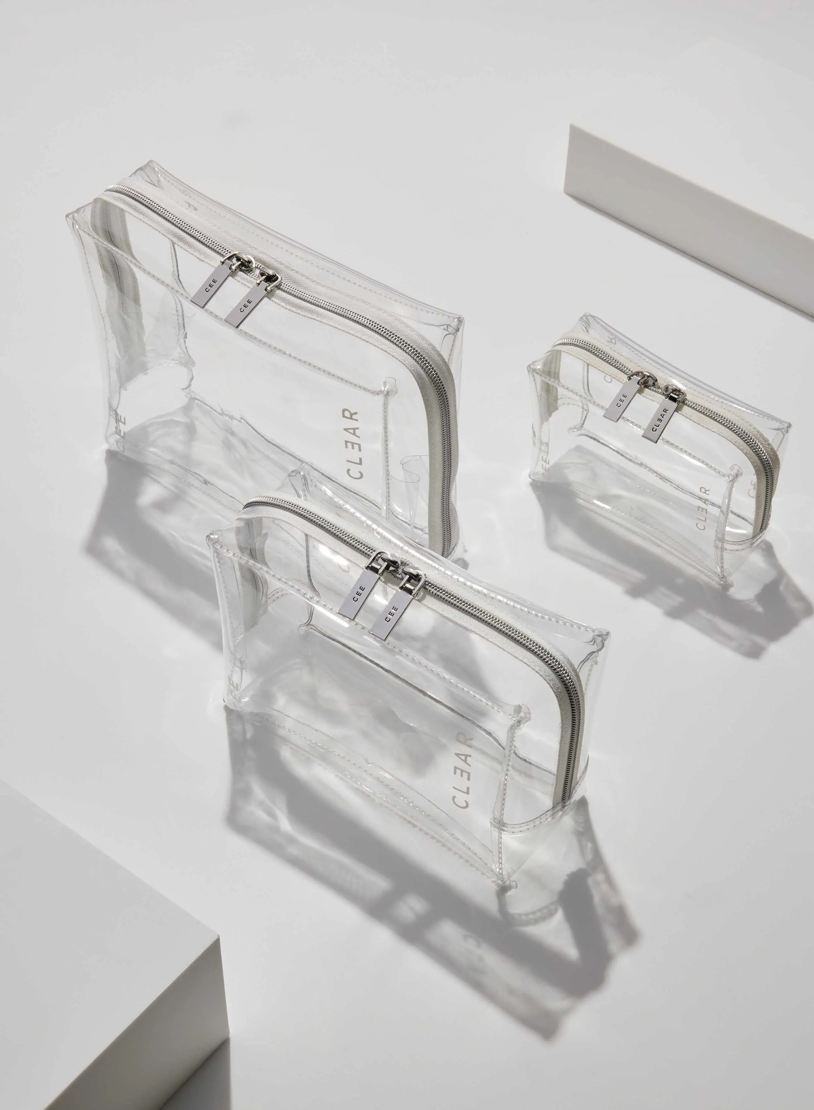 CLEAR TRIO SET