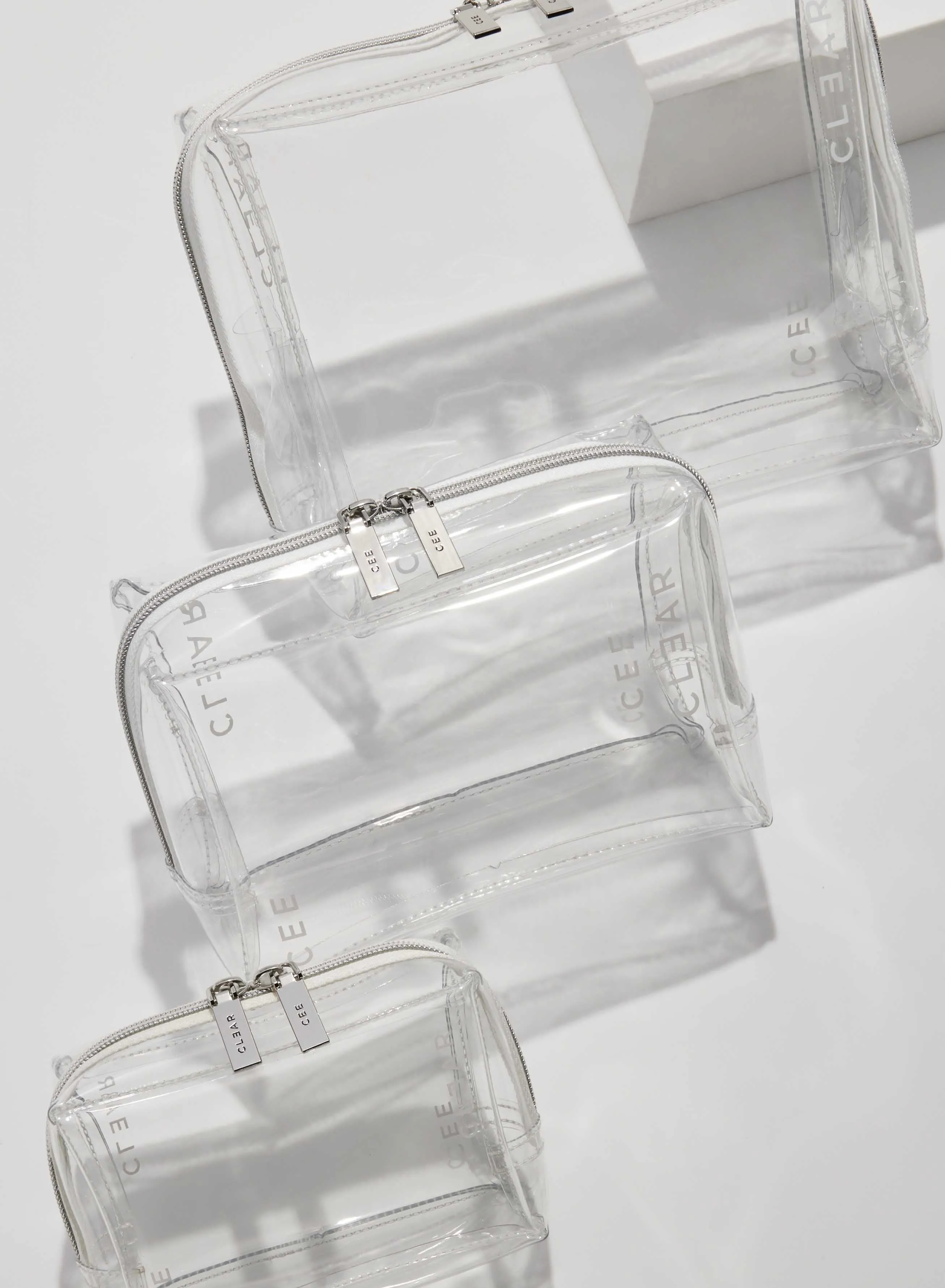 CLEAR TRIO SET