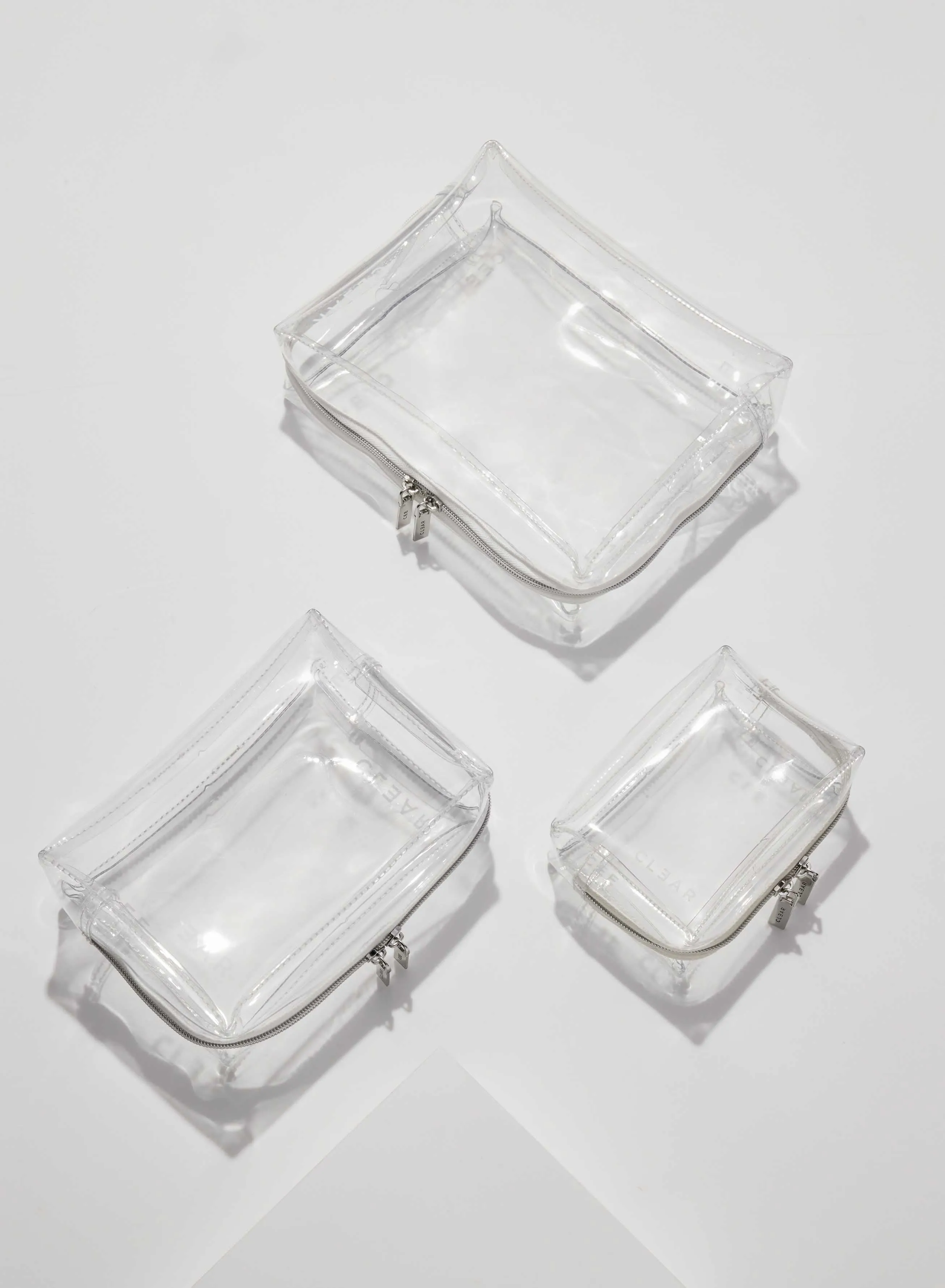 CLEAR TRIO SET