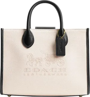 Coach Ace Tote 26, Salt Stone/Black