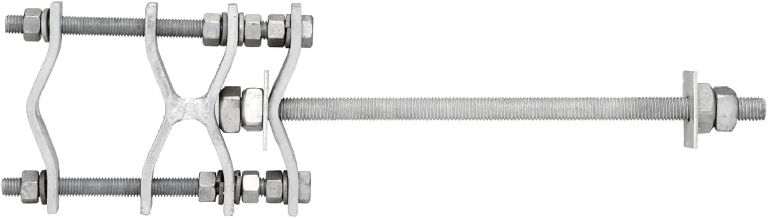 Commscope/Andrews DB365W Antenna Mounting Clamps for Wood or Masonry (1 1/4 to 3 1/2 in Pipe OD)