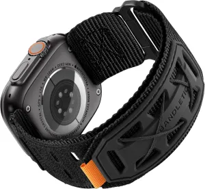 Compatible with Apple Watch Band for Men Women, Wide Tactical Military Rugged Nylon Soft Sport Loop for iWatch 49mm(Ultra2/Ultra),46mm(Series 10),45mm(9/8/7),44mm(SE2/SE/6/5/4),42mm(3/2/1)
