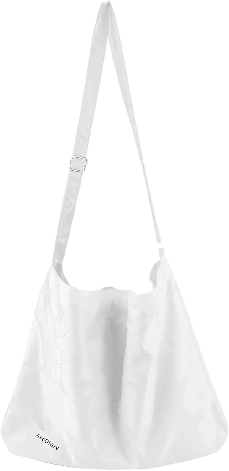Crossbody Bags for Women trendy, Large Capacity Messenger Bag, Casual Shoulder Tote Handbags with Adjustable Strap