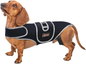 Custom IVDD Dog Back Brace | Adjustable Post-Surgery Support & Arthritis Relief | Vet-Approved Spinal Brace with Removable Support Rods | Tailored Fit for Small/Large Dogs