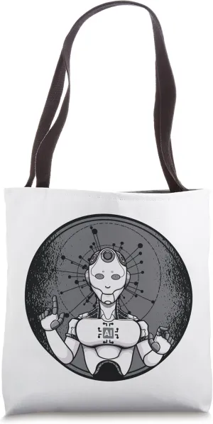 Deep Machine Cognitive Computing - Artificial Intelligence Tote Bag