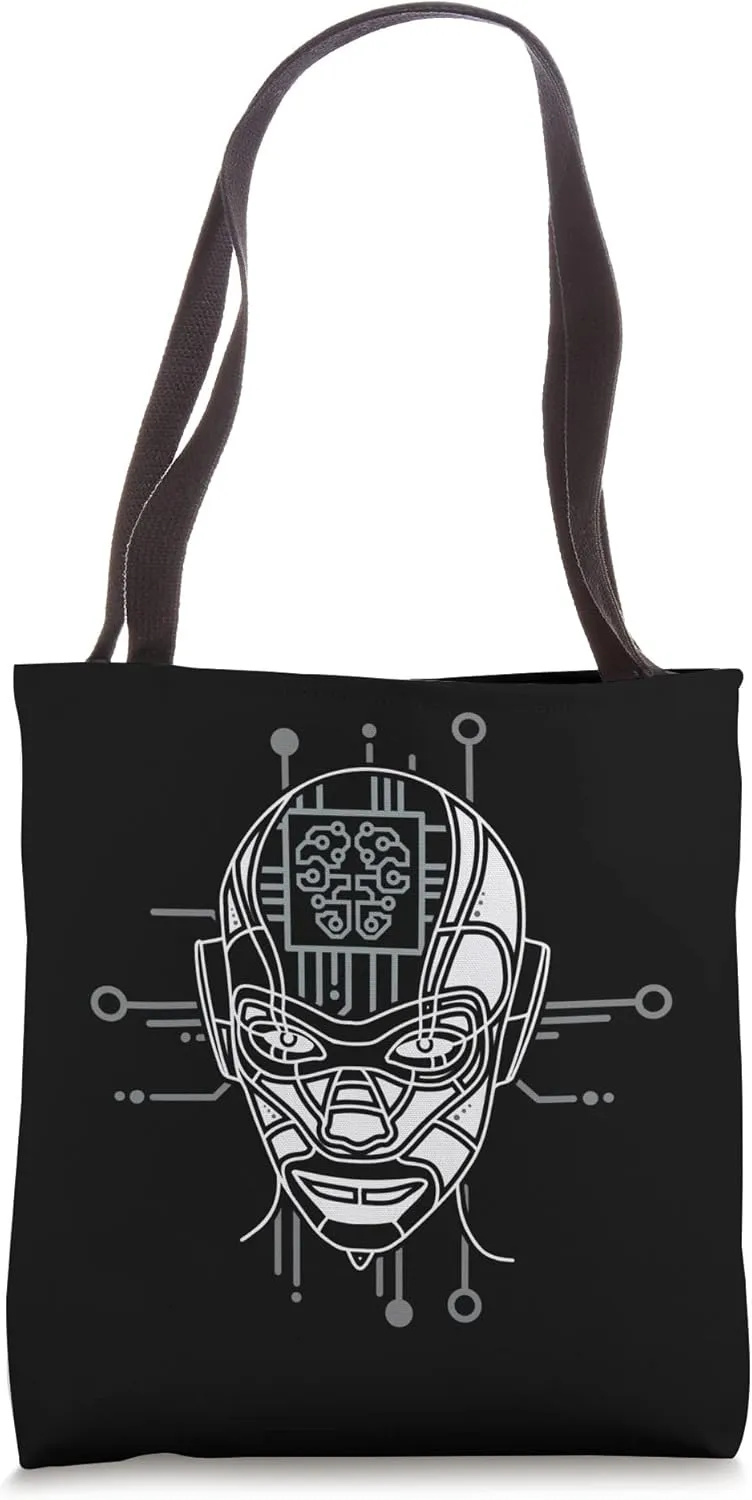 Deep Machine Cognitive Computing - Artificial Intelligence Tote Bag