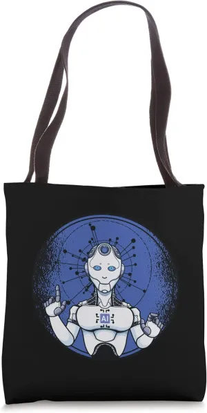 Deep Machine Cognitive Computing - Artificial Intelligence Tote Bag