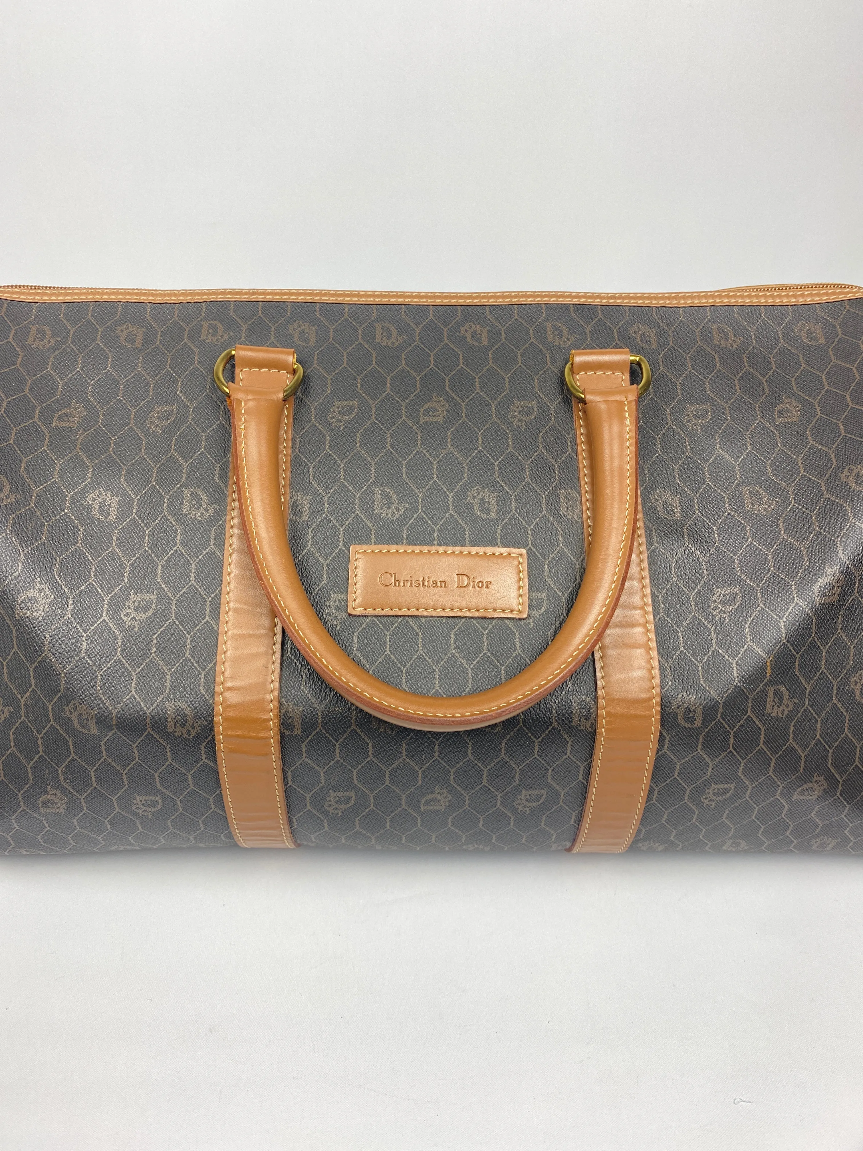 DIOR - VINTAGE MONOGRAM WEEKENDER DUFFEL UNISEX