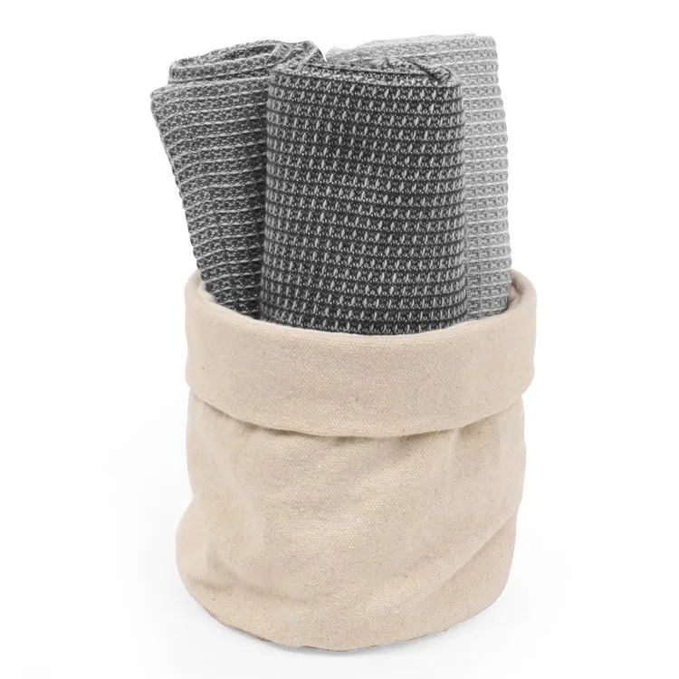 Dishcloths in Canvas Tote