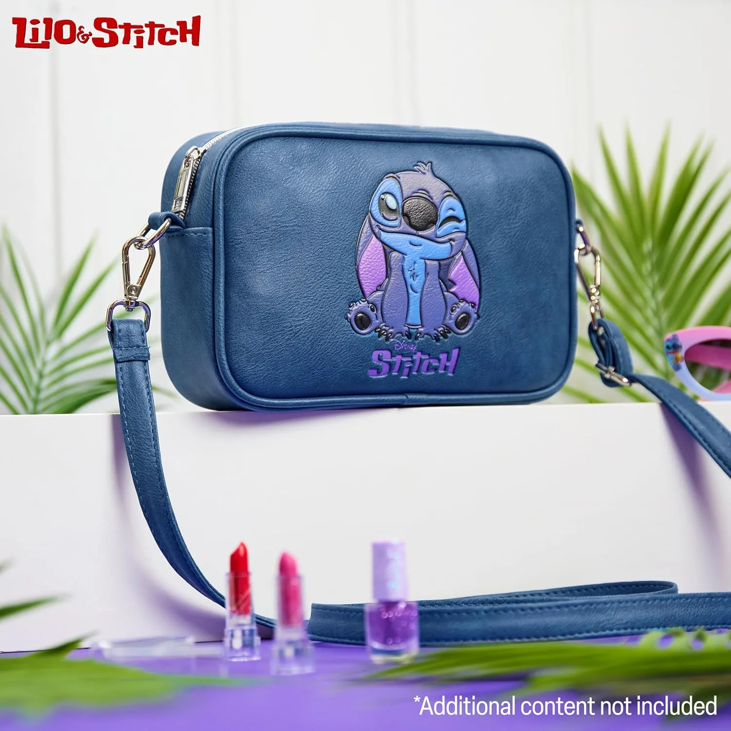 Disney Stitch Messenger Bag, Cute Shoulder Bag for Girls Teens Women Crossbody Bag for Shopping Travel