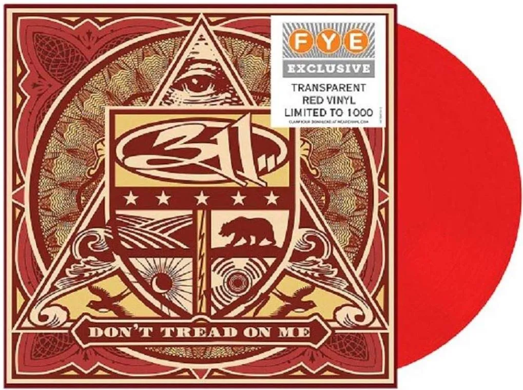 Don't Tread On Me Exclusive Limited Edition Transparent Red Vinyl LP [Condition-VG NM]