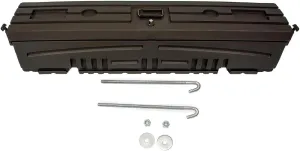 DU-HA All Terrain Side by Side Storage Box with Mounting Kit - Rear Storage Box Fits Most ATVs & UTVs - Heavy Duty, Weather Resistant & Lockable Latches